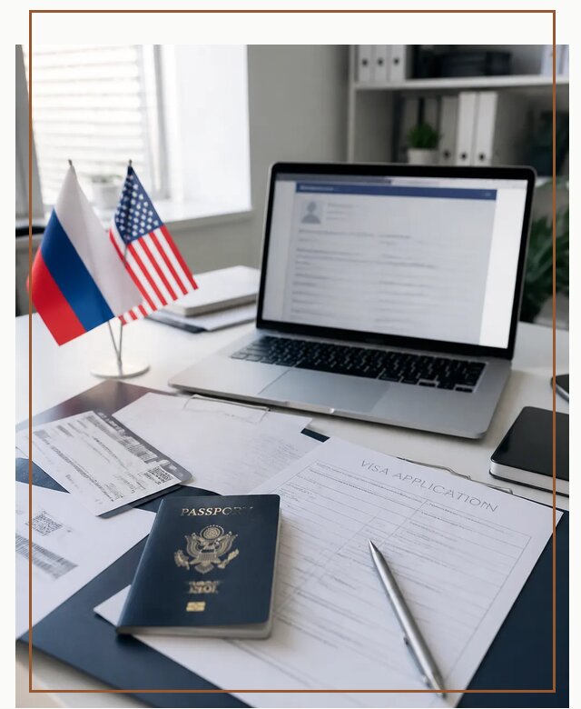 Оформление визы в США для туристов и бизнеса в Москве