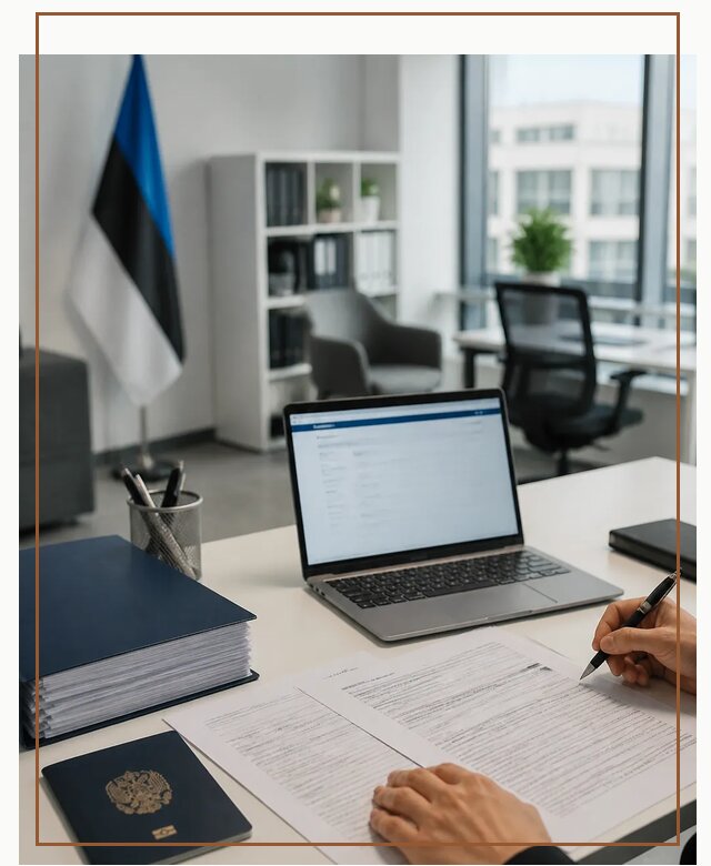 Оформление ВНЖ в Эстонии для переезда и легального проживания в Москве